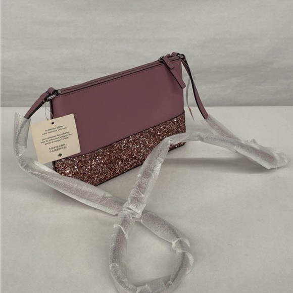 Kate Spade Mauve and Glitter Crossbody - Picture 4 of 6